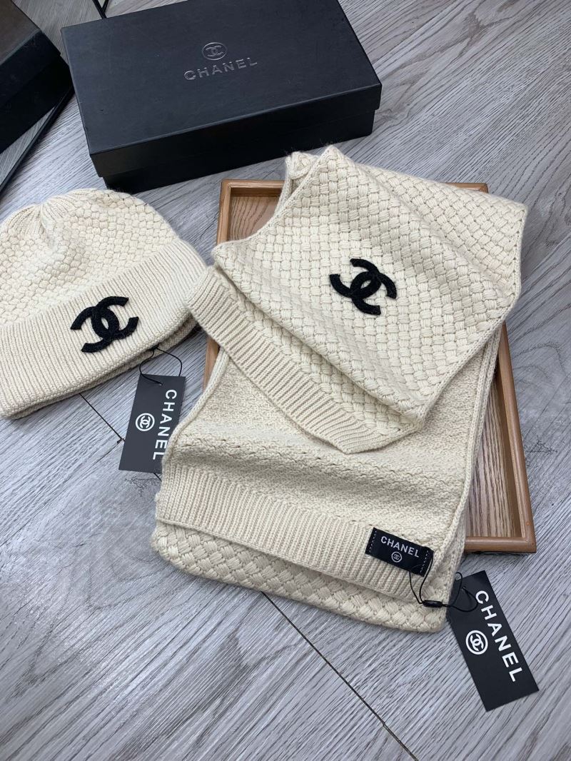 Chanel Caps Scarfs